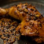 【レシピ】骨付き鶏肉の照り焼き*ニンニク醤油